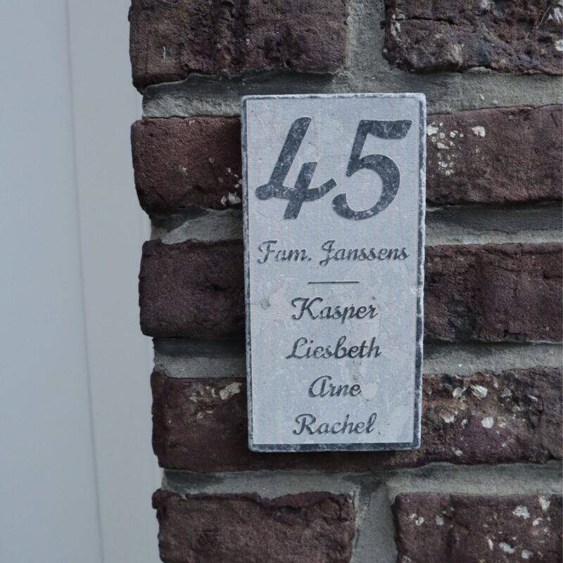 Huisnummer #8