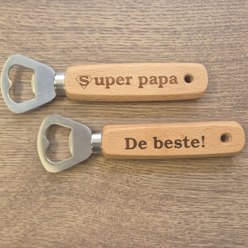 Flesopener - Super papa - Afbeelding 2