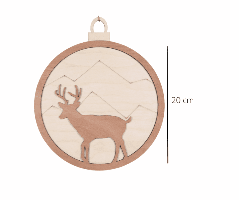 Raamhanger | Hert (20cm)