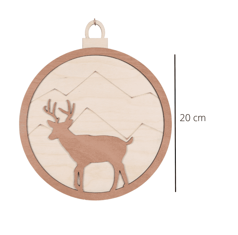 Raamhanger | Hert (20cm)