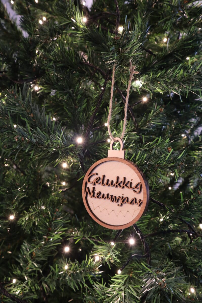 Kerstbal | zalig kerstfeest en gelukkig nieuwjaar - Afbeelding 5