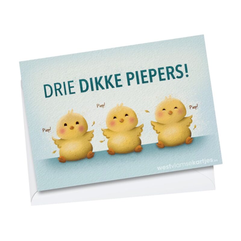 Drie dikke piepers