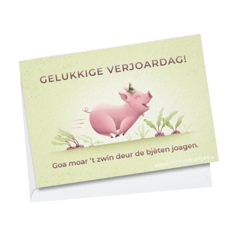 t’ Zwin deur de bjèten joagen