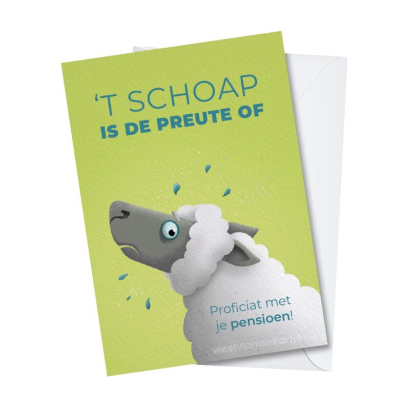 ’t Schoap is de preute of