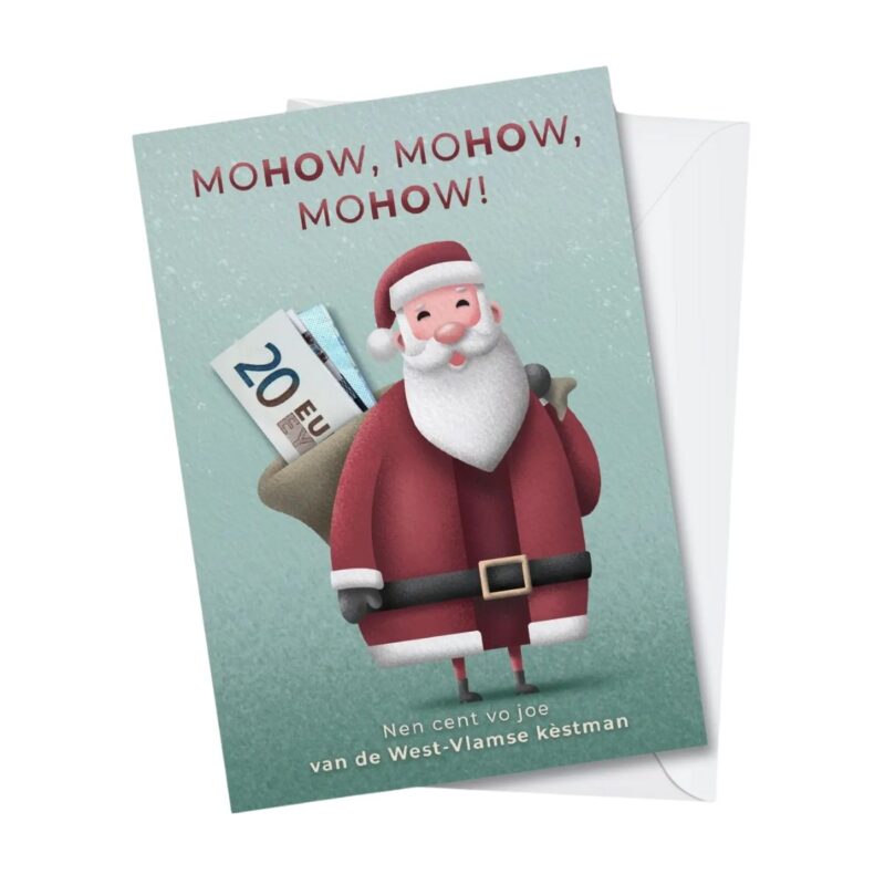Kerstman Geldkaart