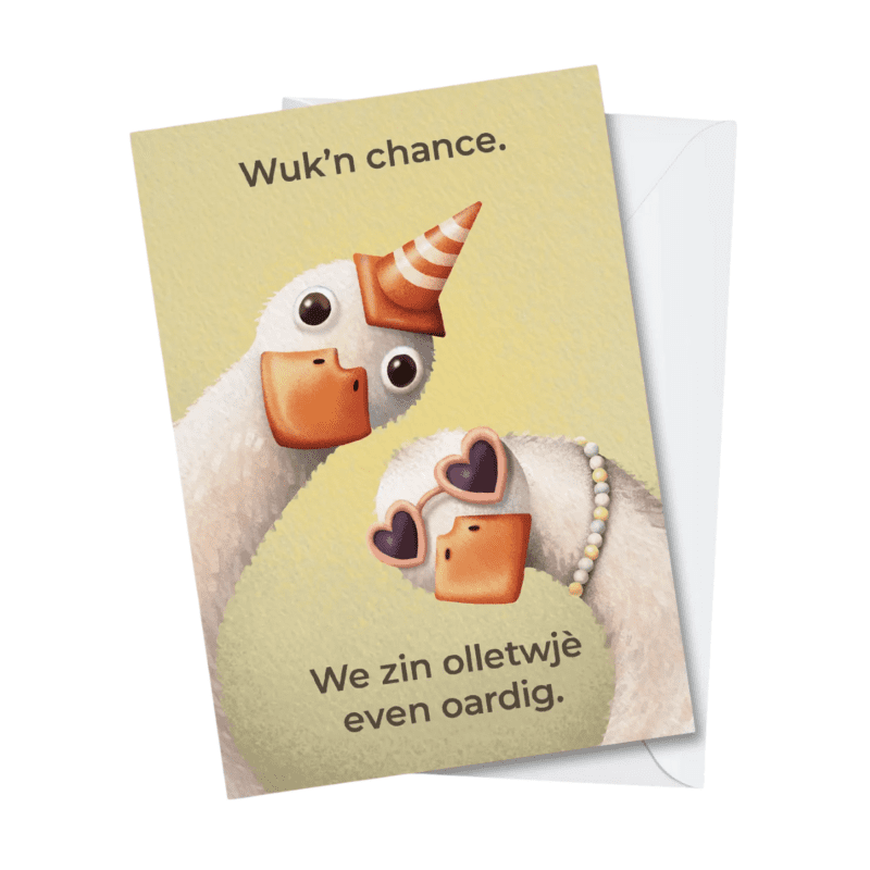 We zin olletwjè even oardig